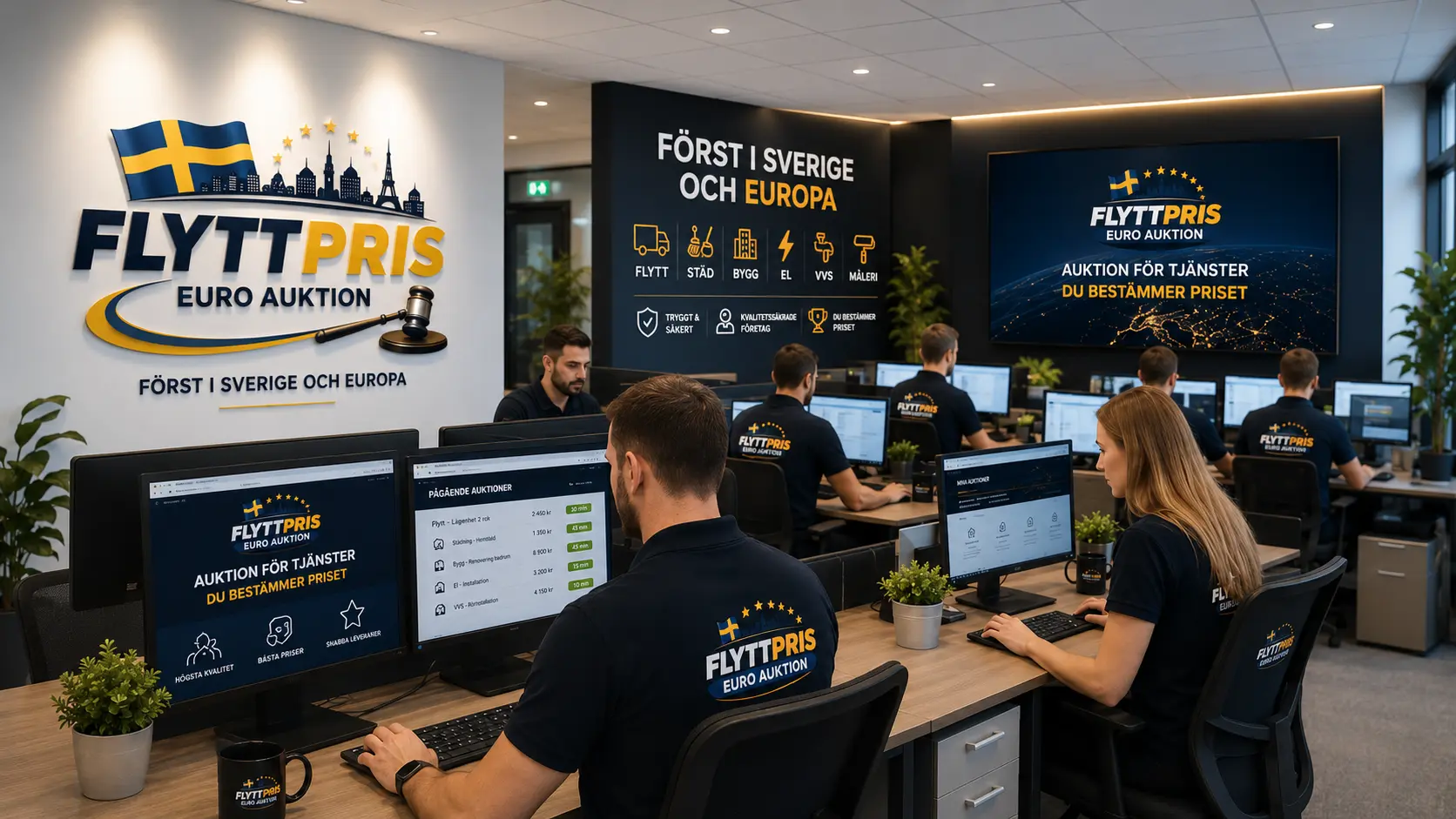 FlyttPris Euro Auktion